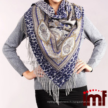 Écharpe Double Face Pashmina 100% Laine Charm Lady&#39;s Scarf